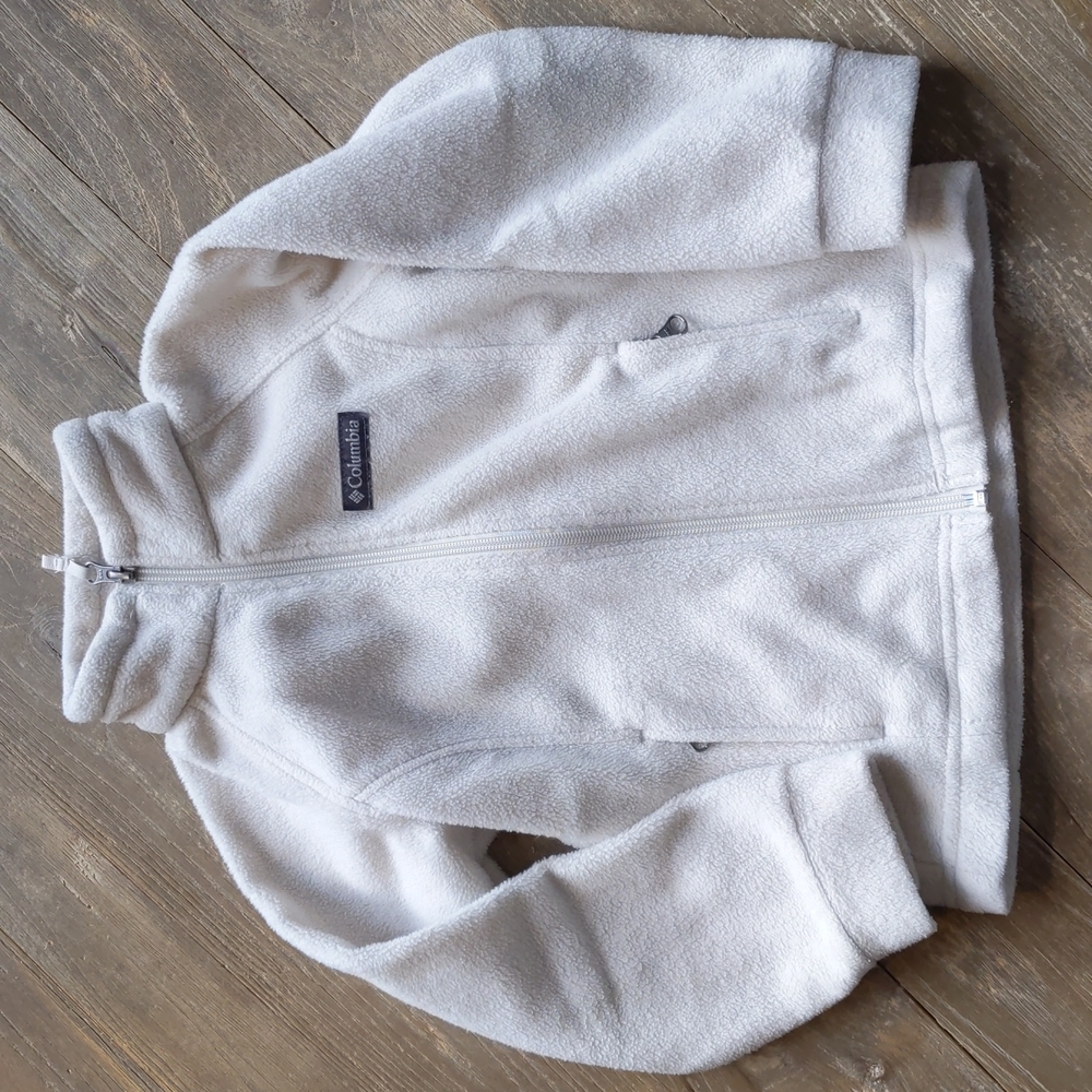 Size XXS 4-5 Columbia Fleece zippered jacket